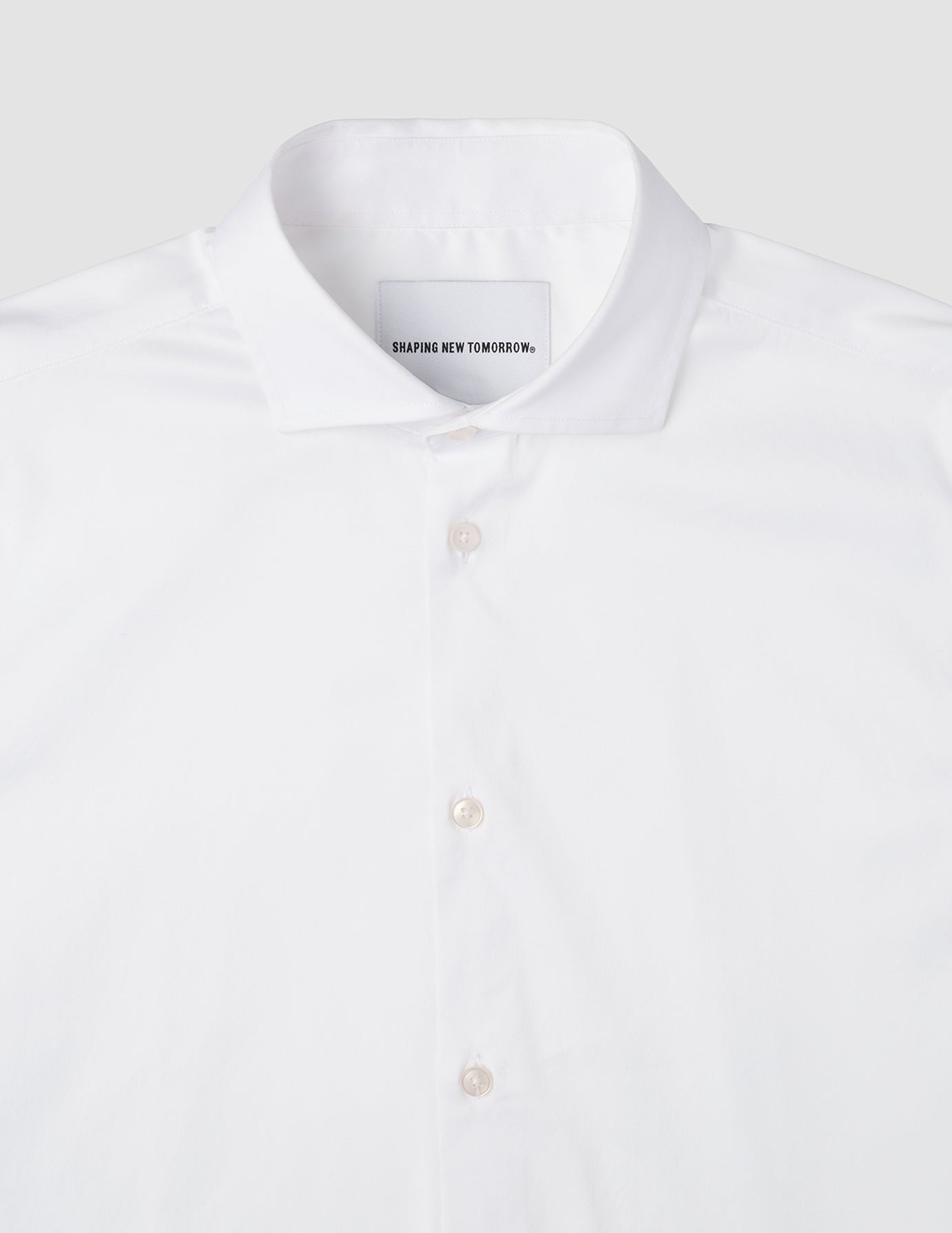 Elevated Shirt White Slim
